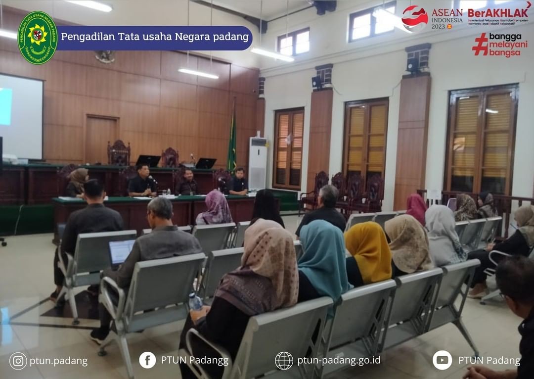 PTUN Padang Mengadakan Rapat Bulanan Bulan Januari 2024