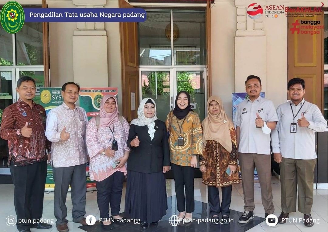 Kunjungan Tim Komisi Yudisial supervisi pelaksanaan observasi dalam rangka Pemetaan Sistem Keamanan Persidangan PTUN Padang