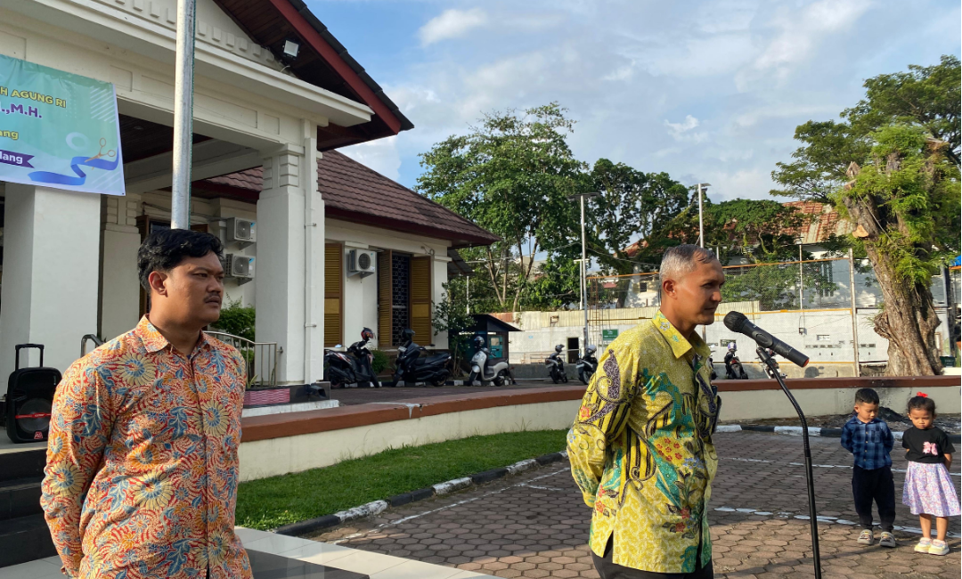 Kegiatan Apel sore PTUN Padang