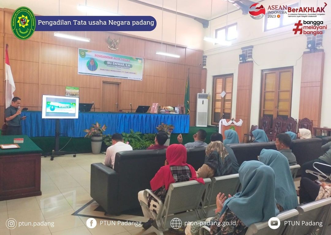 Acara Pengantar Tugas Panitera Pengadilan Tata Usaha Negara Padang