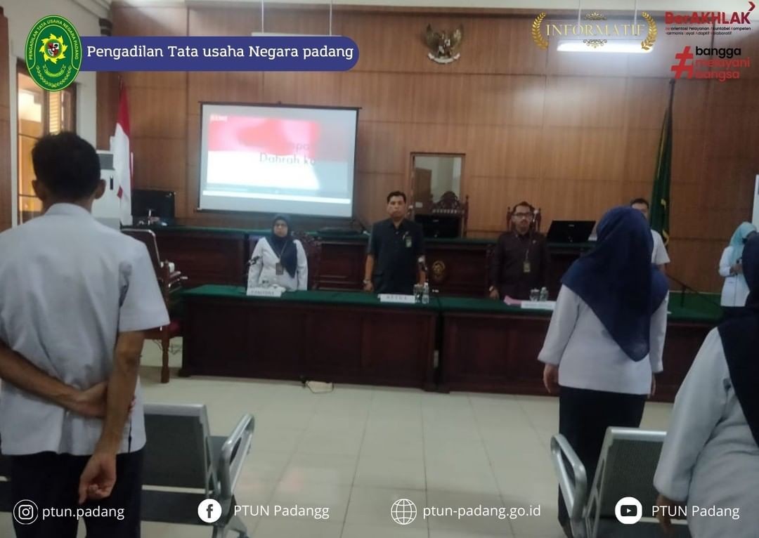 Rapat Bulanan pada Bulan Februari 2024 PTUN Padang