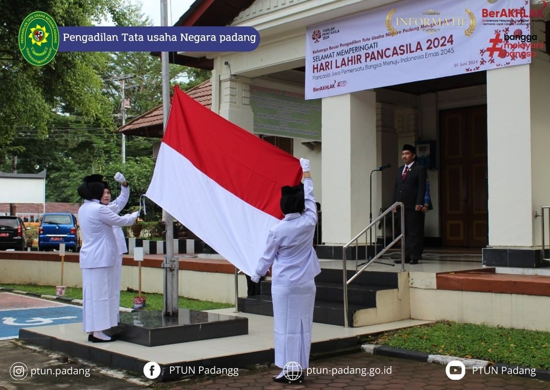 Upacara peringatan Hari Lahir Pancasila 01 Juni 2024