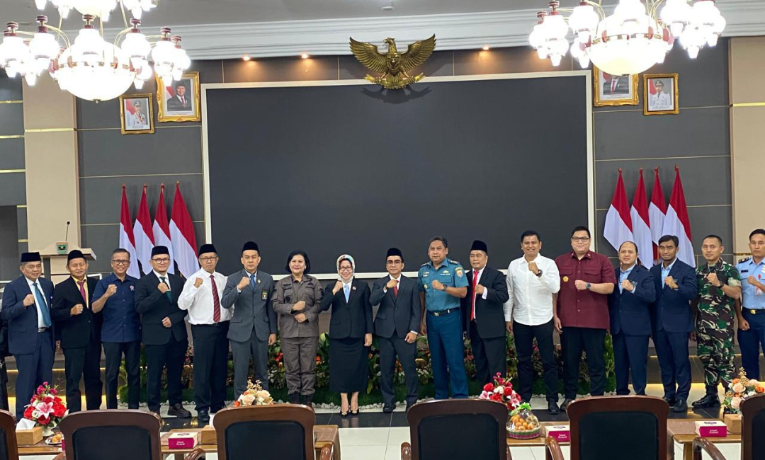 Serah Terima Jabatan Kepala Kantor Wilayah Badan Pertanahan Nasional Provinsi Sumatera Barat.