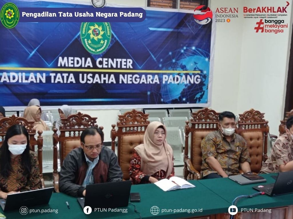 Acara Sosialisasi Sistem Akuntabilitas Kinerja melalui Zoom Meeting