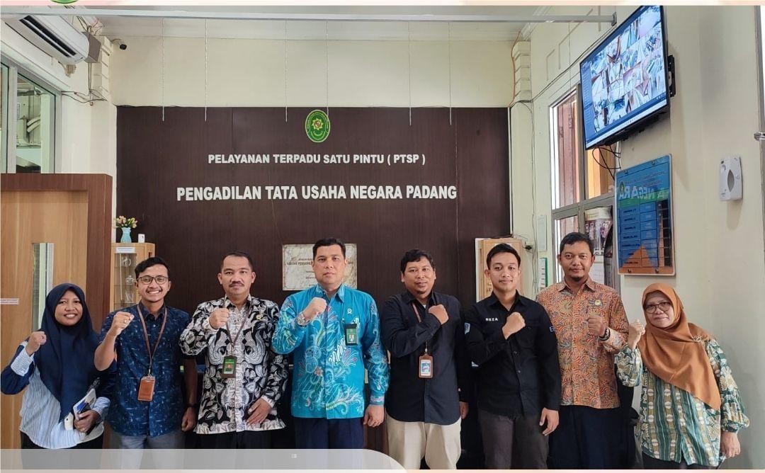 Pengadilan Tata Usaha Negara Padang menerima kunjungan kerja dari KPPN Padang
