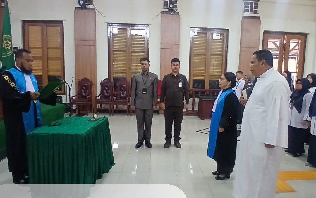 Pengambilan Sumpah Jabatan dan Pelantikan Ibu Elfiany, S.H., M.Kn