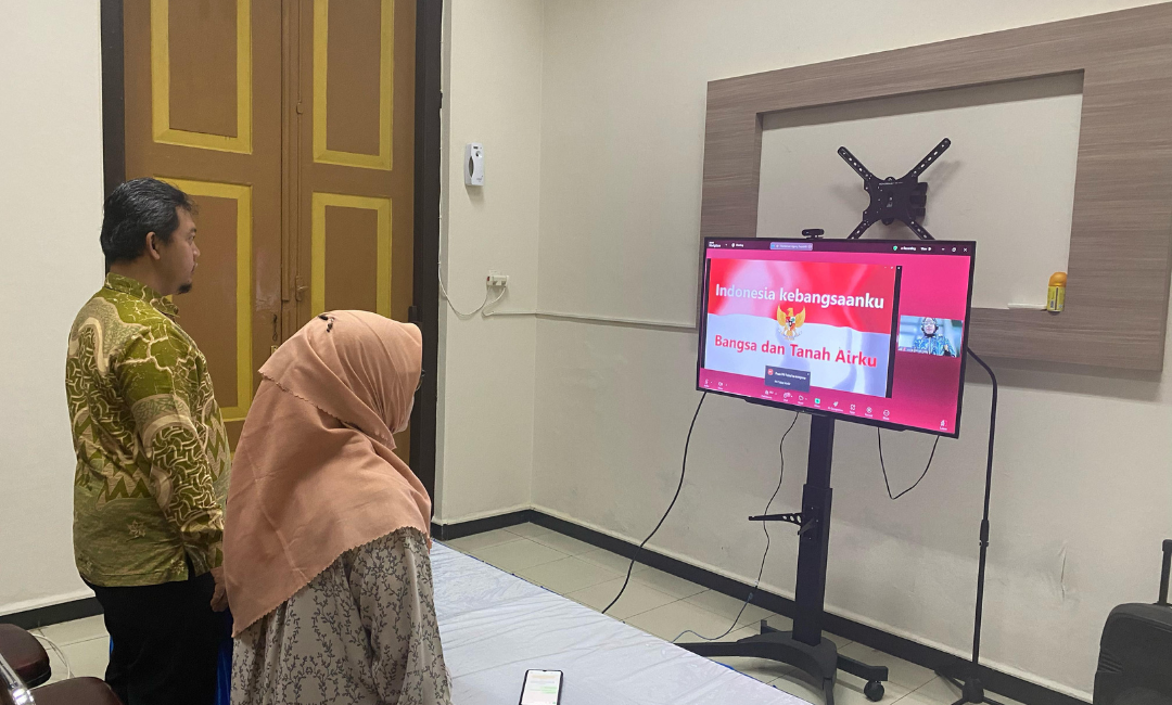 Kegiatan Rapat sosialisasi mekanisme pembayaran tunjangan kinerja secara daring