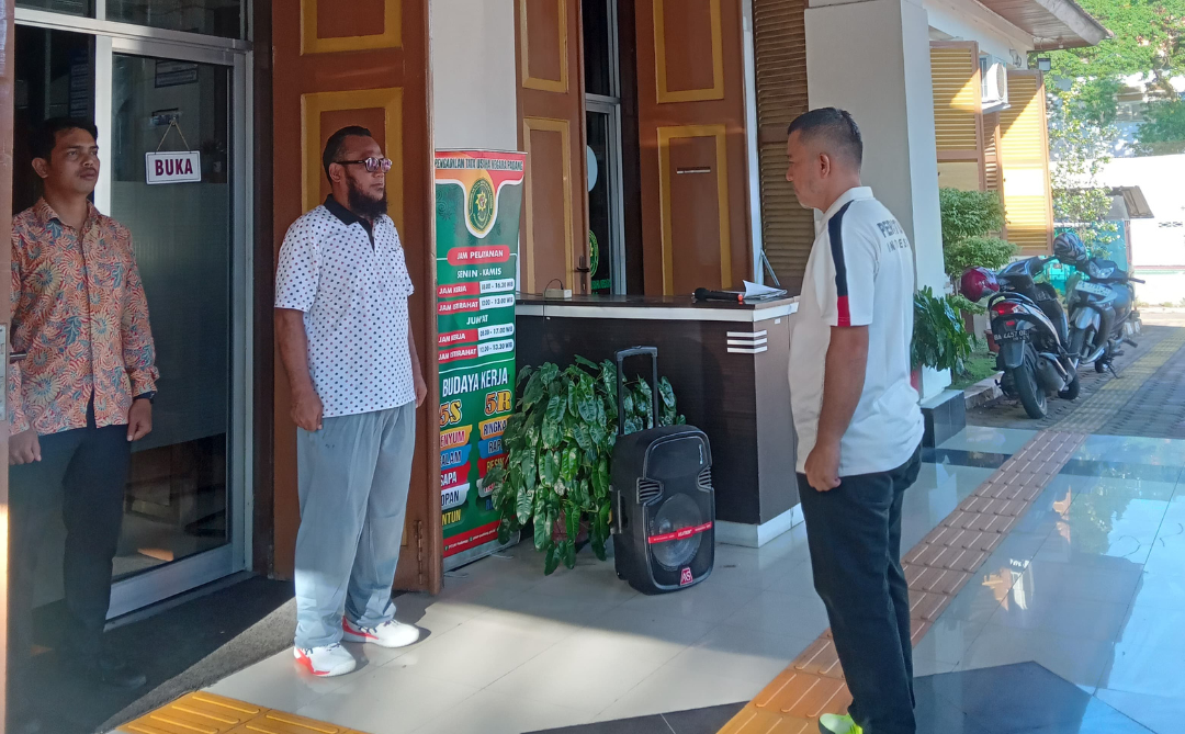 Kegiatan Apel Sore tanggal 27 Desember 2024