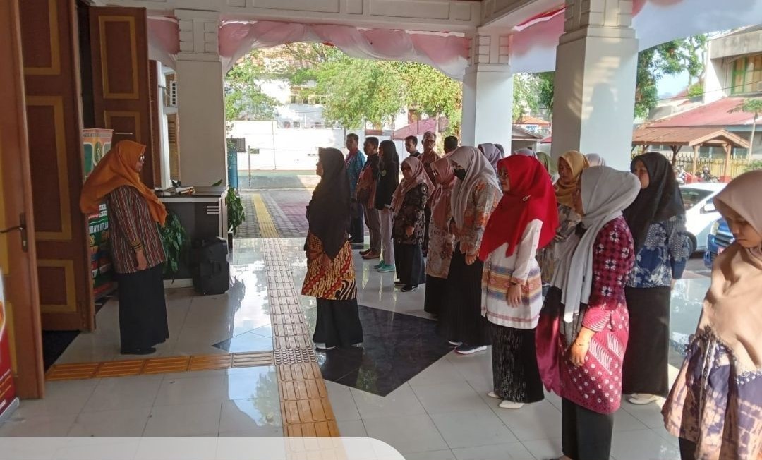 Kegiatan Apel Sore PTUN Padang