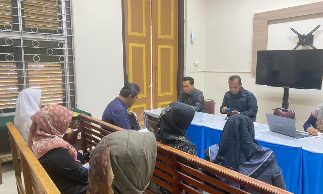 Kegiatan Rapat Reviu LKjIP PTUN Padang