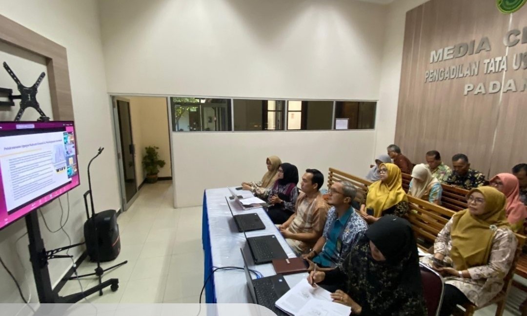 Acara Sosialisasi Pembaruan Aplikasi SIPP Tingkat Pertama Versi 5.6.0 dan Aplikasi e-Court Versi 6.0.0