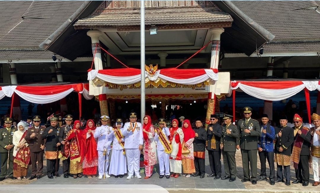 Upacara Peringatan Ulang Tahun ke 79 Kemerdekaan Republik Indonesia Tingkat Kota Padang