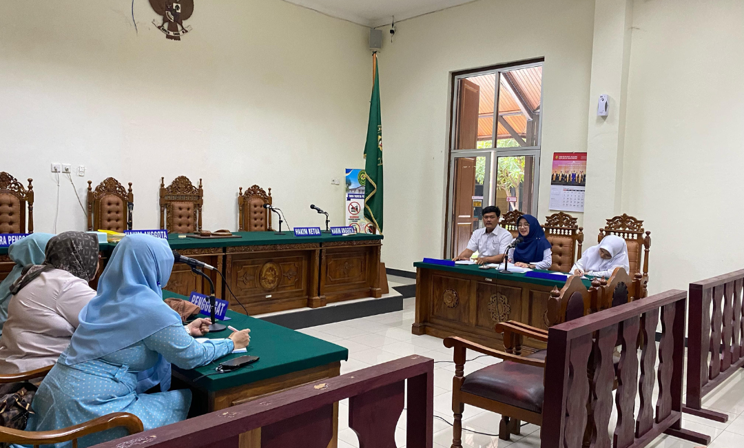 Monev Kinerja Pemberian Layanan Bantuan Hukum bulan Januari 2025