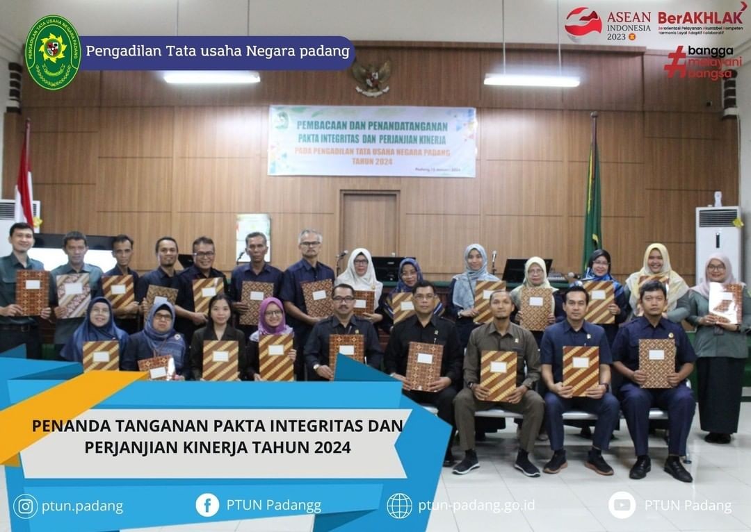 Kegiatan Penandatanganan Pakta Integritas, Perjanjian Kinerja, dan Komitmen Bersama