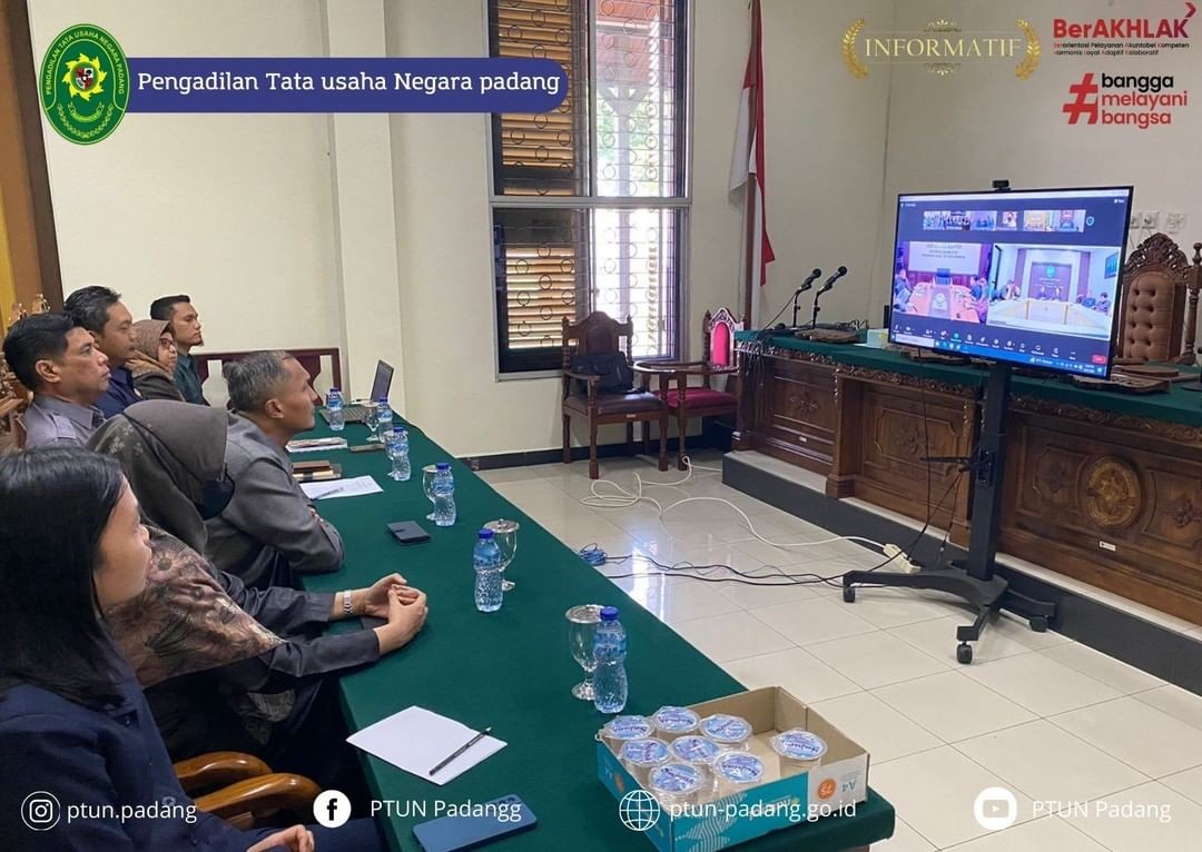 Undangan Secara Zoom Meeting Agenda Rapat Persiapan Penilaian dan Pengusulan Pembangunan ZI 