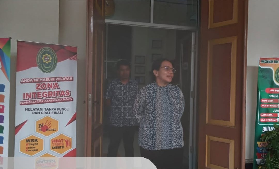 Kegiatan Apel Sore PTUN Padang