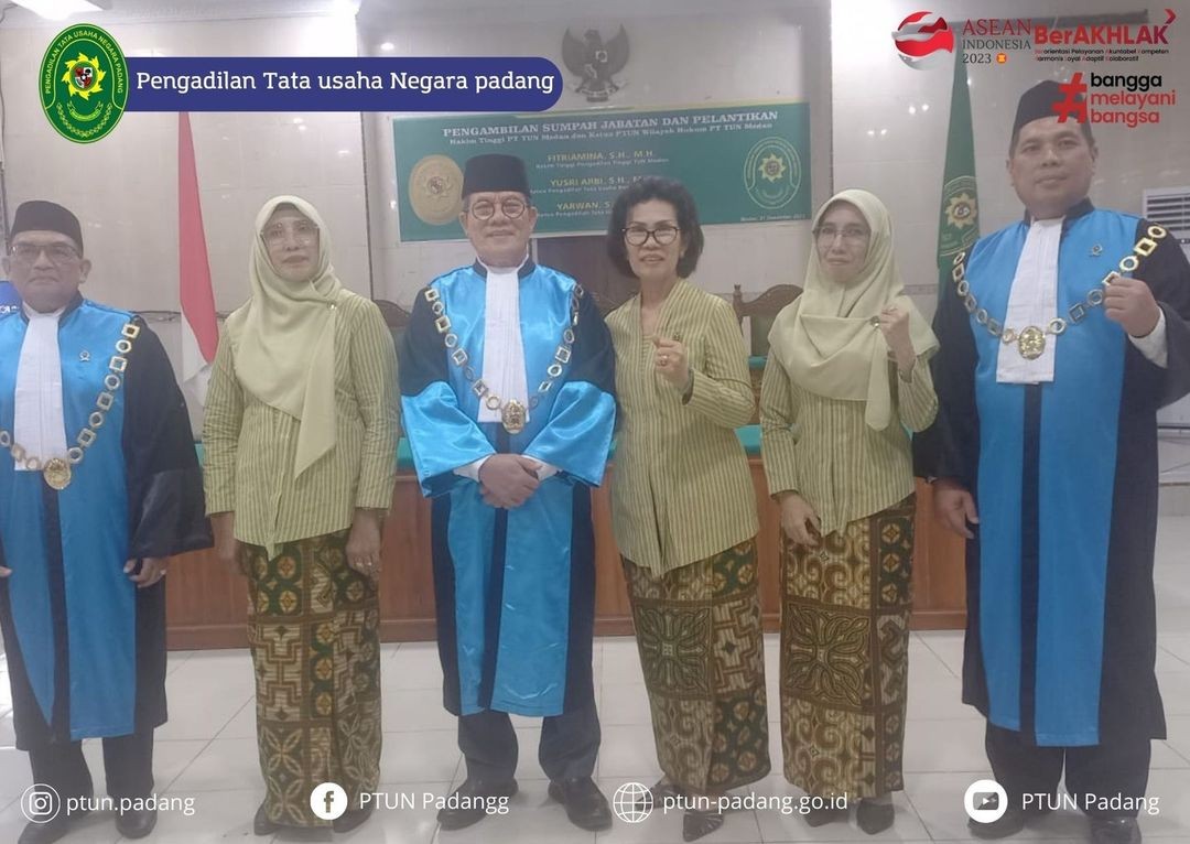 Pengambilan Sumpah dan Jabatan dan Pelantikan Ibu Fitriamina, S.H., M.H. dan Bapak Yarwan, S.H., M.H