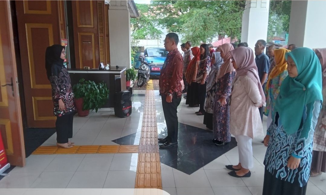 Kegiatan Apel Sore PTUN Padang 4 Oktober 2024