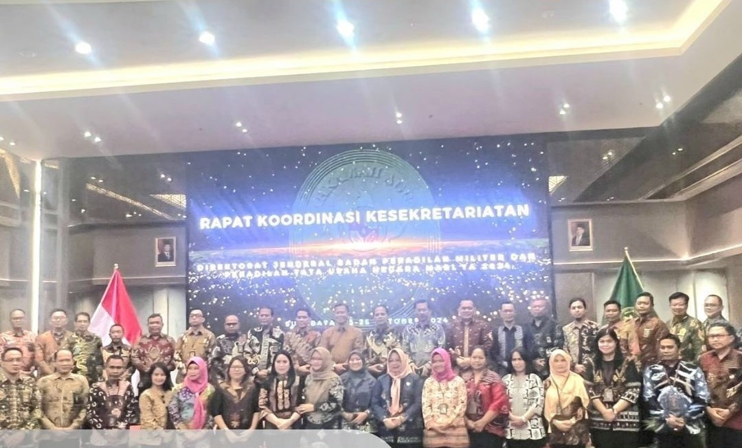 Kegiatan Koordinasi Kesekretariatan di Lingkungan Peradilan Militer dan Tata Usaha Negara