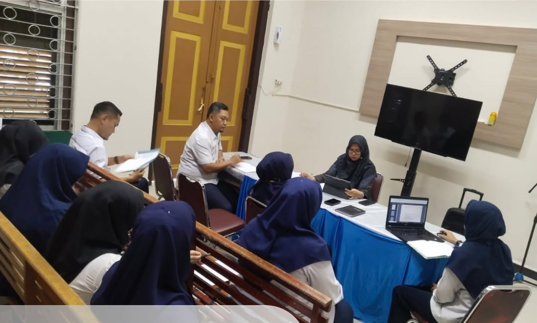 Rapat pembahasan pelaksanaan Jabatan dan Analisis beban kerja