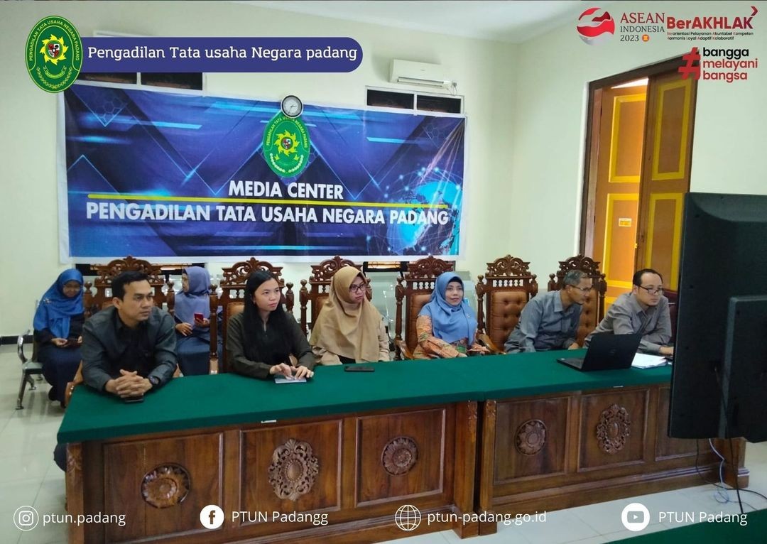 Acara Webinar secara Daring dengan Topik Capaian Kerjasama MARI dan FCFCOA