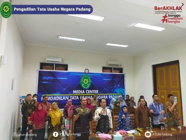 Peradilan Tata Usaha Negara dengan tema Bangkit Bersama, Tegakkan Keadilan secara daring