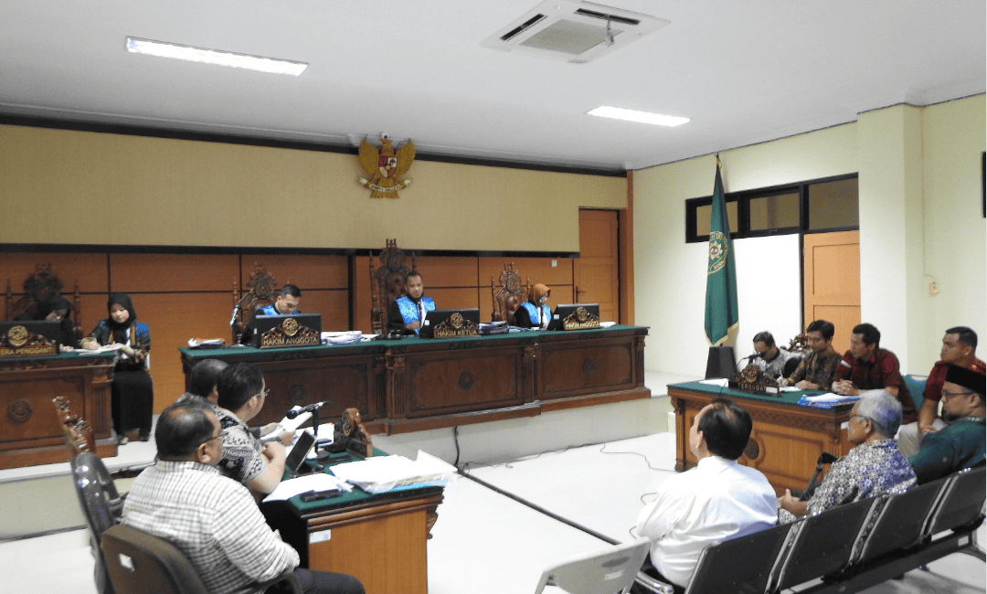 Pengadilan Tata Usaha Negara Padang melaksanakan Sidang Keliling