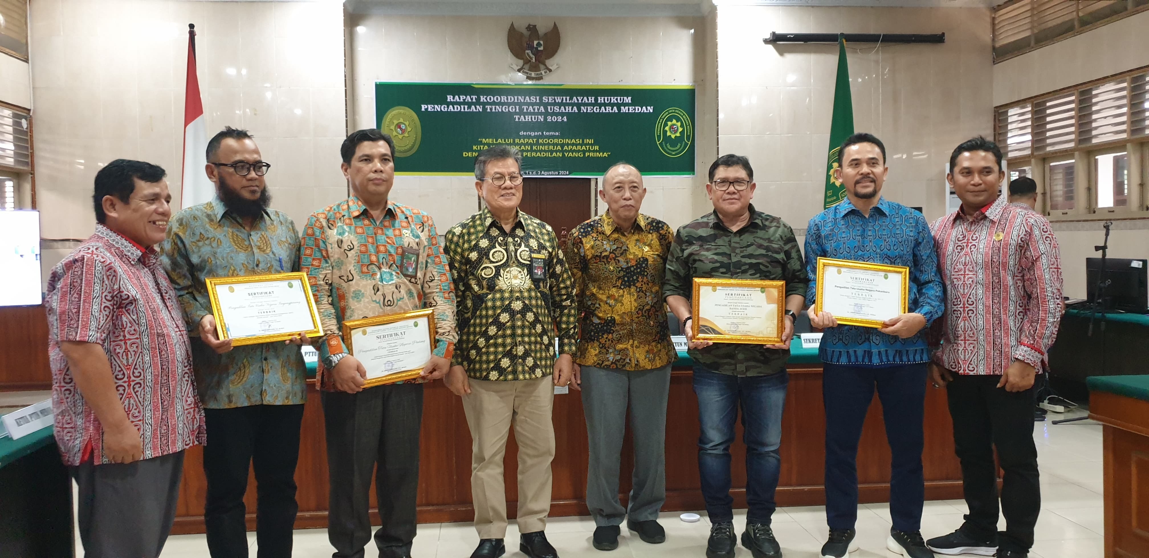Rapat Koordinasi Satuan Kerja se wilayah hukum Pengadilan Tinggi Tata Usaha Negara Medan