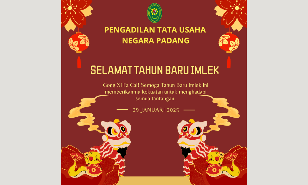 Selamat Tahun Baru Imlek