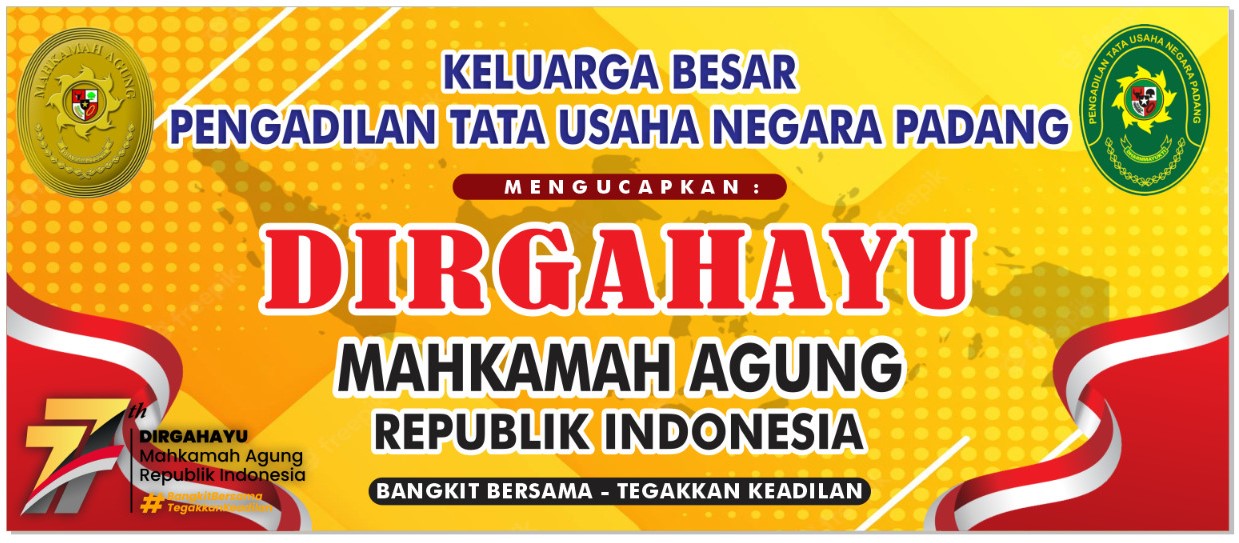 Dirgahayu Mahkamah Agung Republik Indonesia ke-77