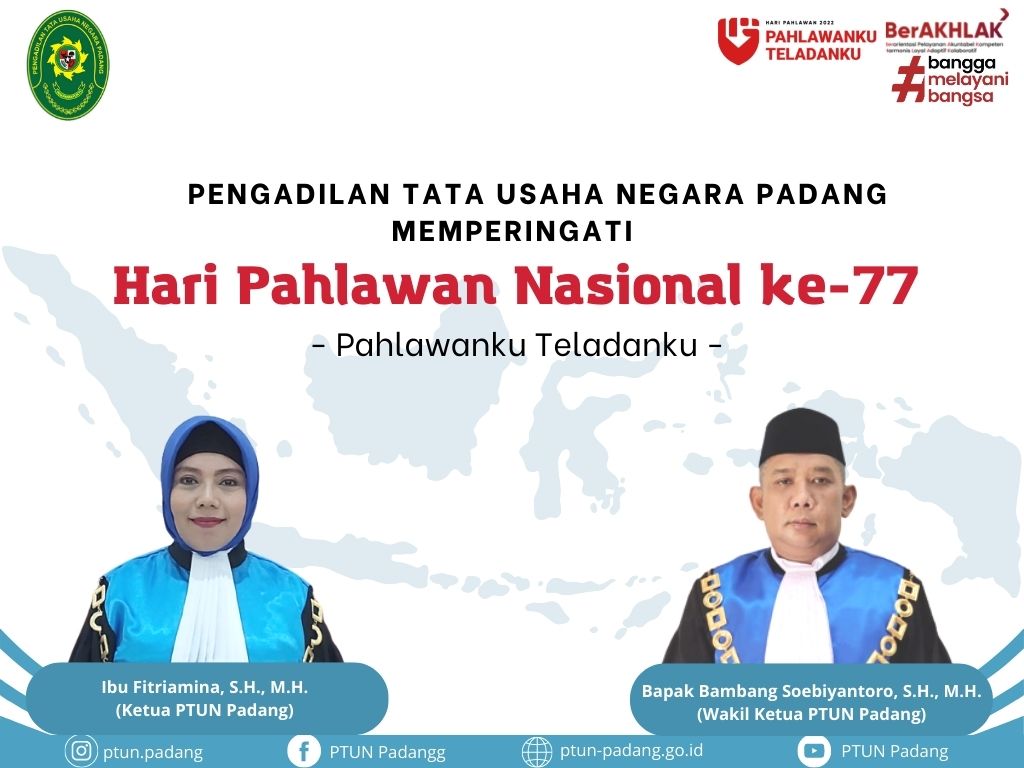 Memperingati Hari Pahlawan Nasional ke-77
