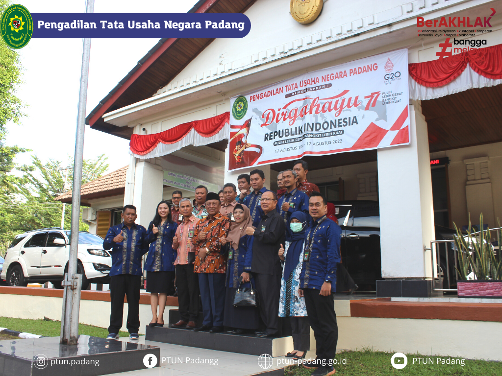 Pembinaan YM Ketua Kamar Tata Usaha Negara (Bapak Prof. Dr. H. Supandi, S.H., M.Hum serta Pembinaan & Pengawasan dari Pengadilan Tinggi Tata Usaha Negara Medan