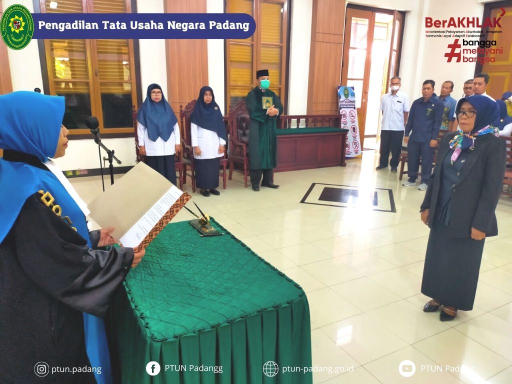 Pengambilan Sumpah dan Pelantikan Ibu Mairi, S.H. sebagai Panitera Pengganti