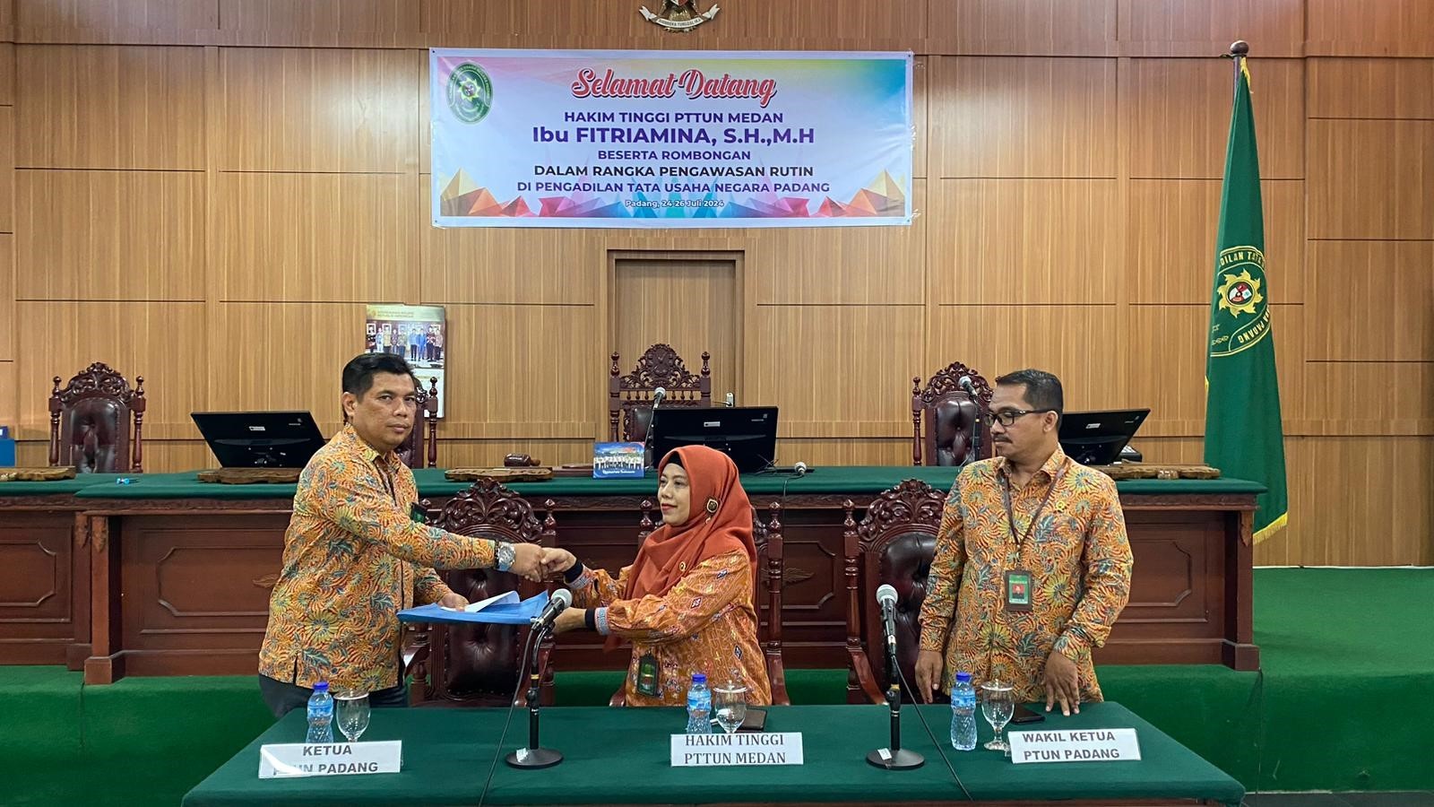 Pengawasan dari PTTUN Medan