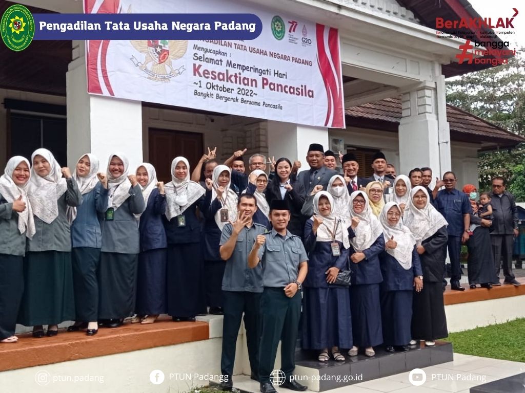 Selamat Memperingati Hari Kesaktian Pancasila ke-77
