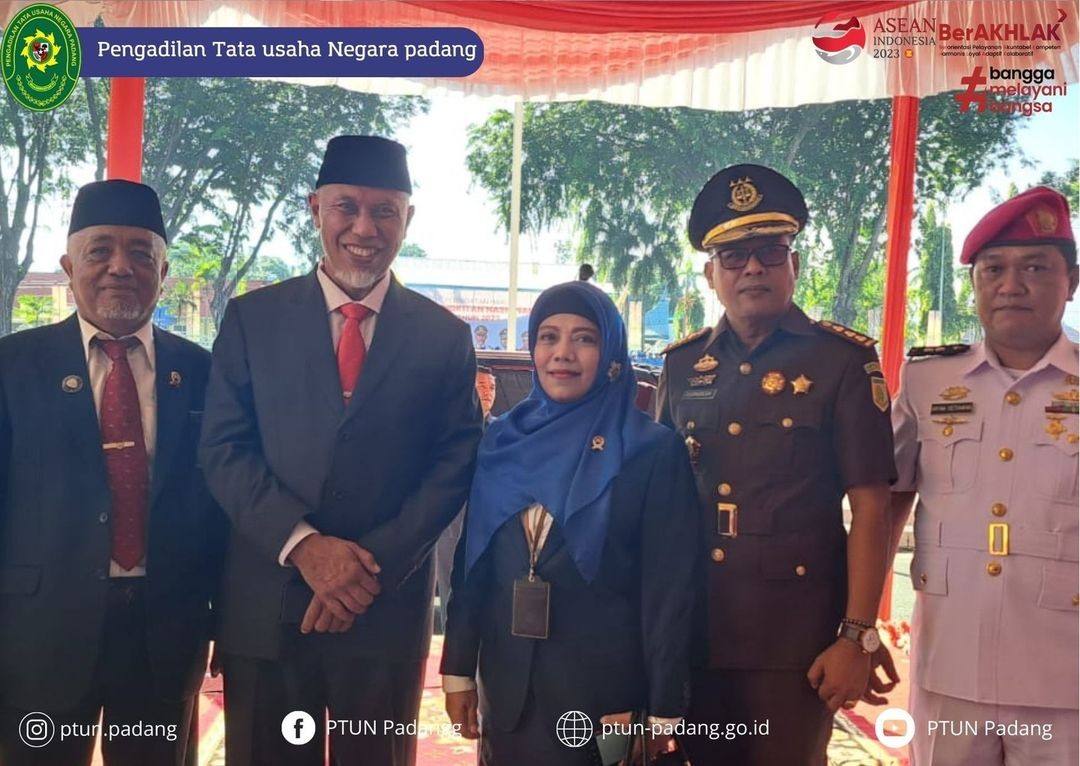 Ketua PTUN Padang Mengikuti Upacara hari Peringatan Kebangkitan Nasional ke 115