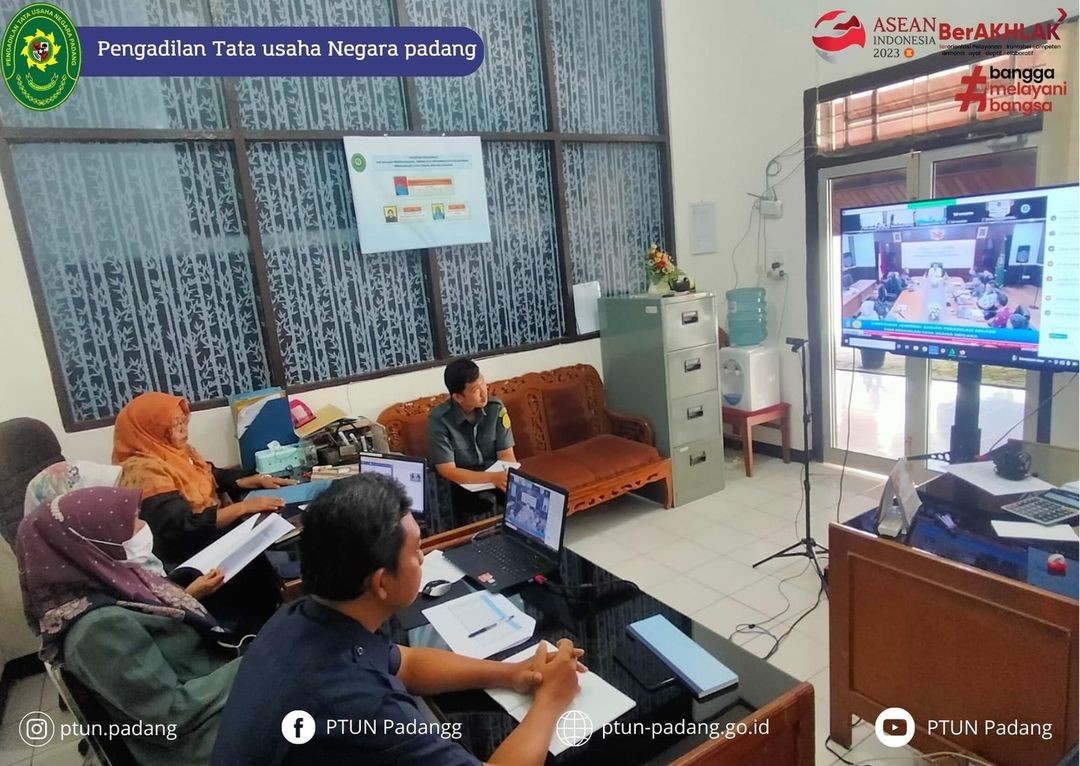 Zoom Meeting Acara Sosialisasi Pagu Indikatif DIPA 05 T.A 2023