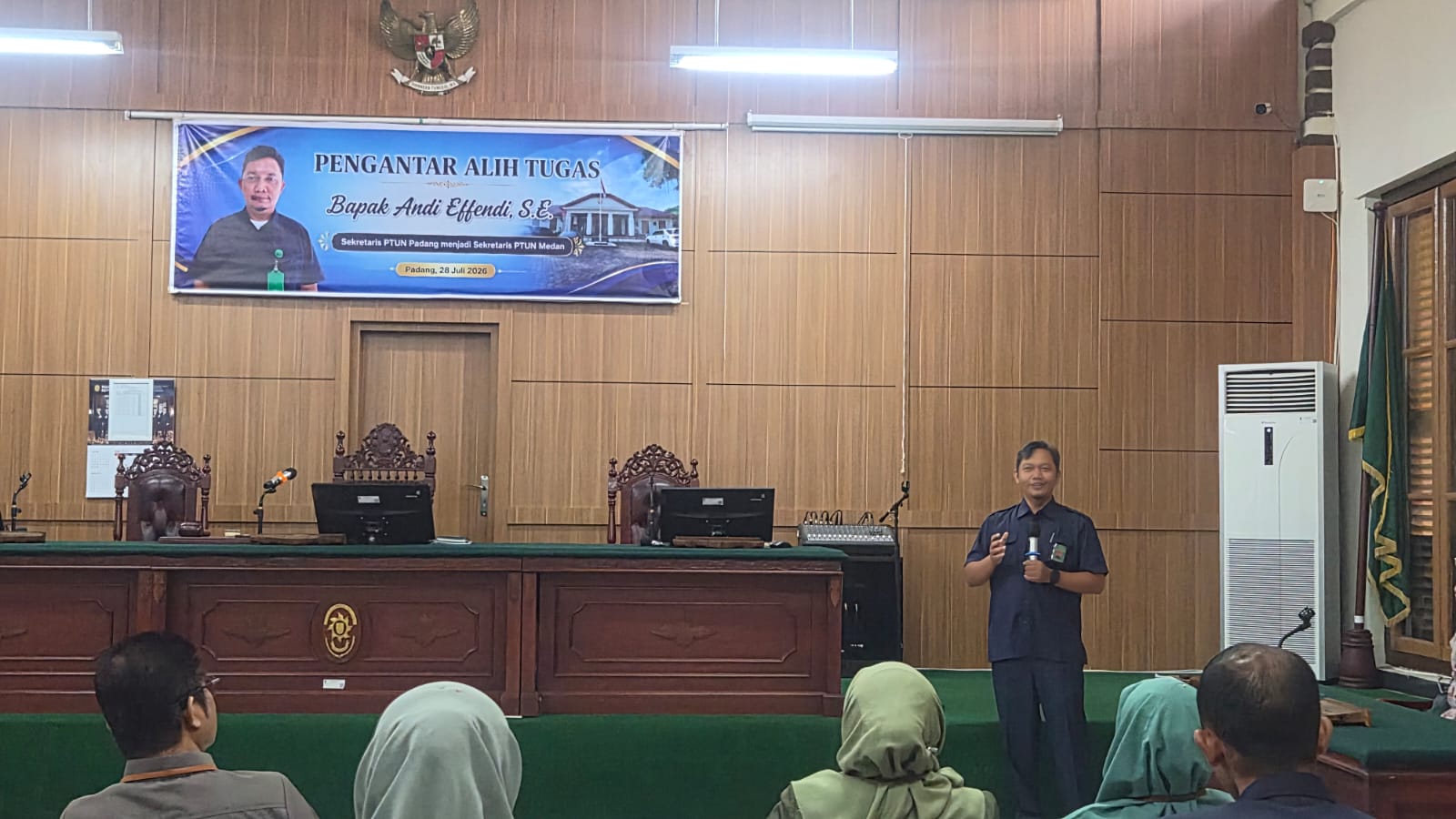 Acara Pengantar Tugas Sekretaris Pengadilan Tata Usaha Negara Padang