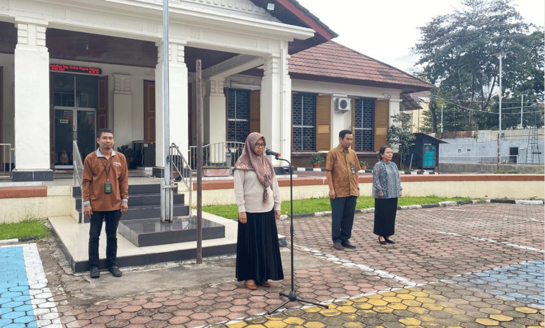 Pengadilan Tata Usaha Negara Padang melaksanakan Kegiatan Apel Sore