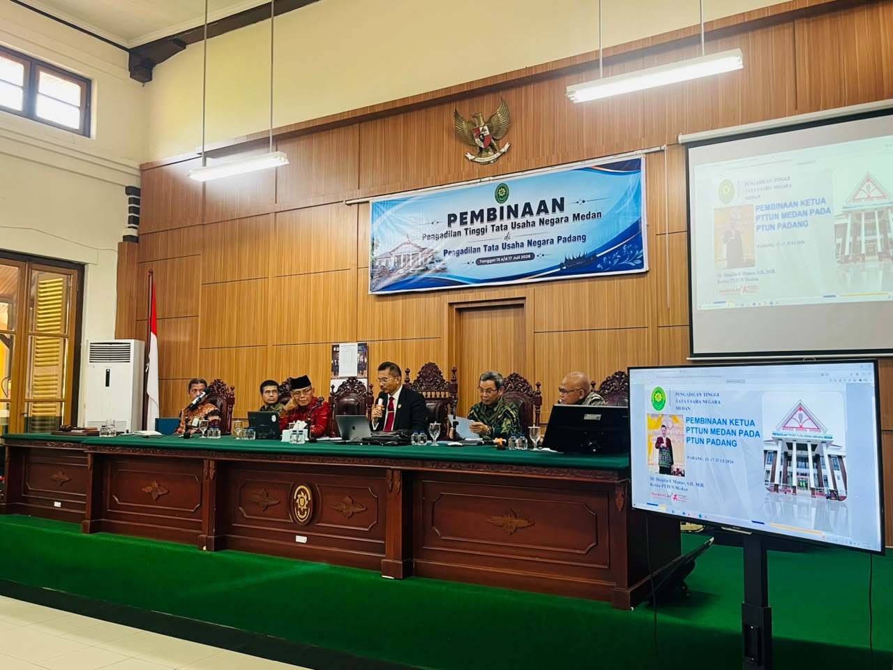 Kegiatan Pembinaan Pengadilan Tinggi Tata Usaha Negara Medan