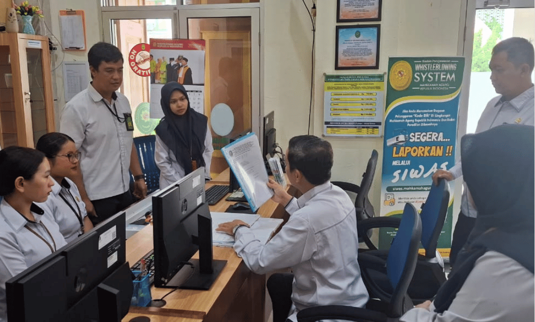 Monev Petugas PTSP PTUN Padang