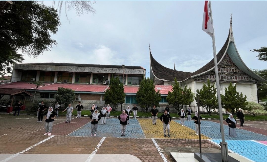 Kegiatan Senam Pagi PTUN Padang