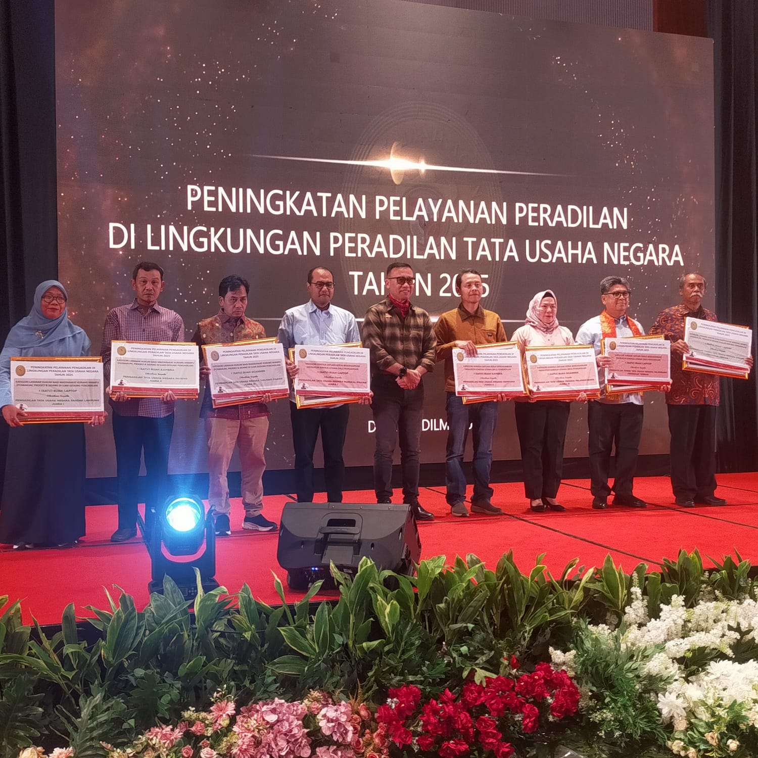 Malam Penganugerah DITJEN BADILMILTUN