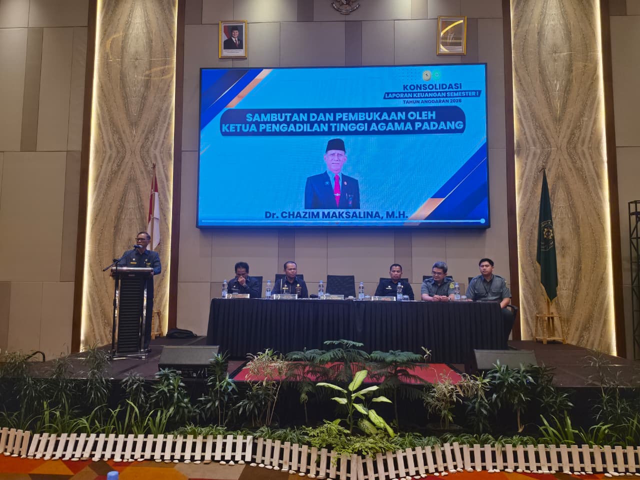Kegiatan Konsolidasi Laporan Keuangan Semester I Tahun 2026 Wilayah Sumatera Barat