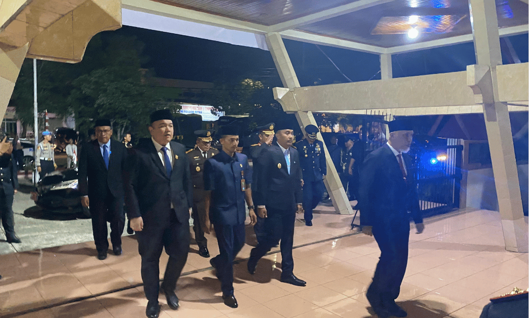 Apel Kehormatan dan renungan suci dalam rangka Peringatan HUT Ke-80 Kemerdekaan Republik Indonesia