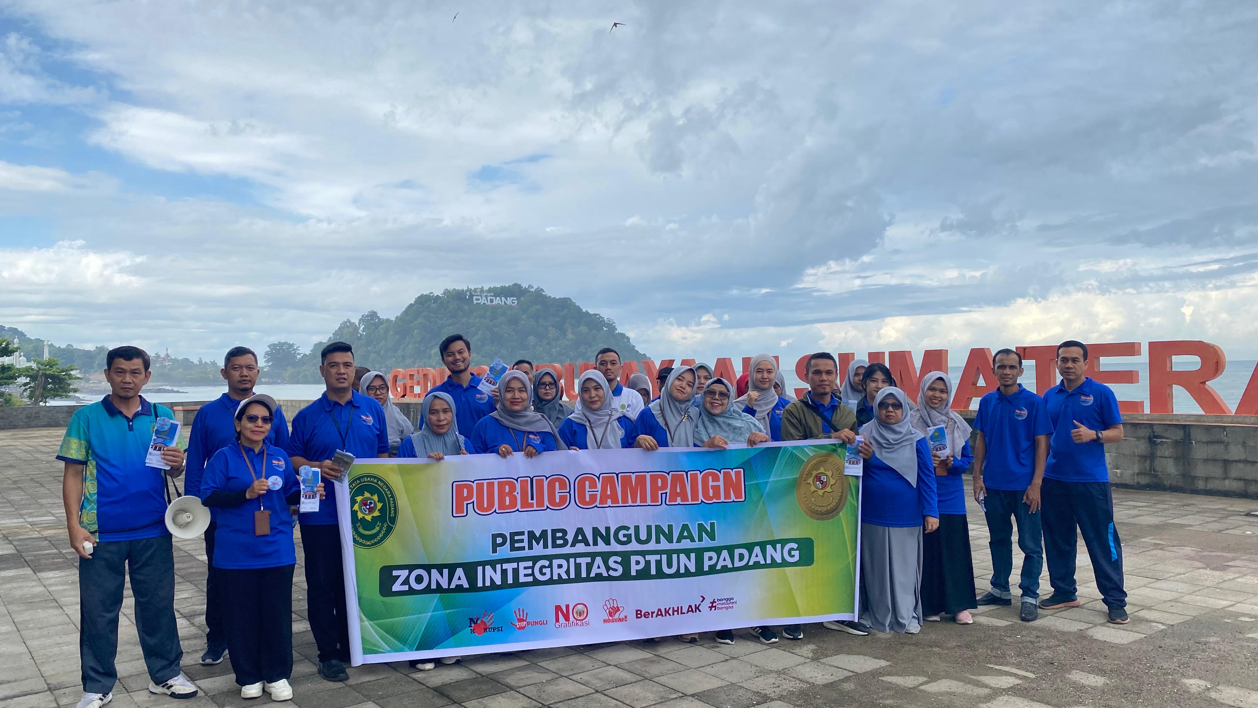 Public Campaign Pembangunan Zona Integritas pada Pengadilan Tata Usaha Negara Padang