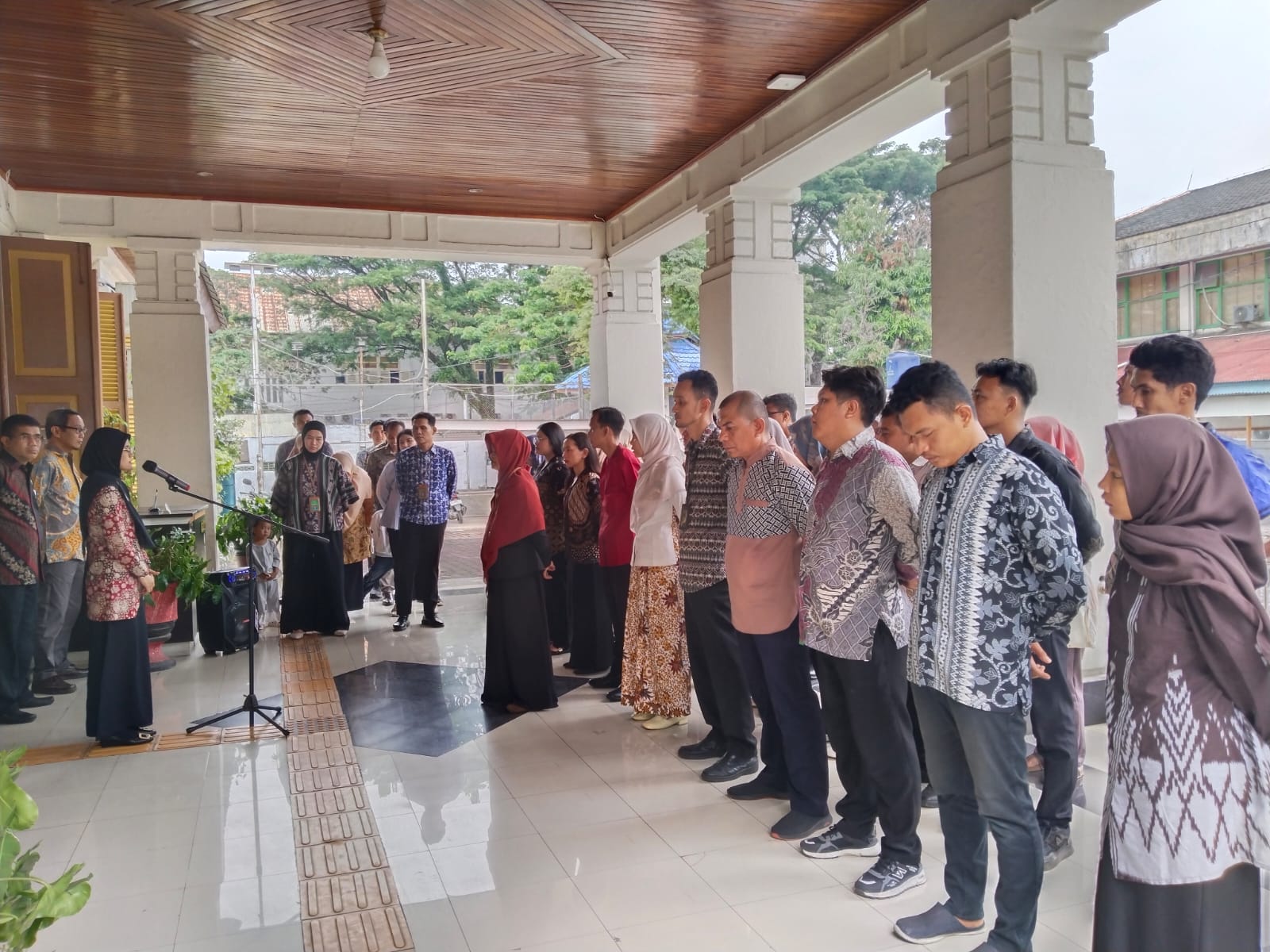 Kegiatan Rutin Apel Sore PTUN Padang