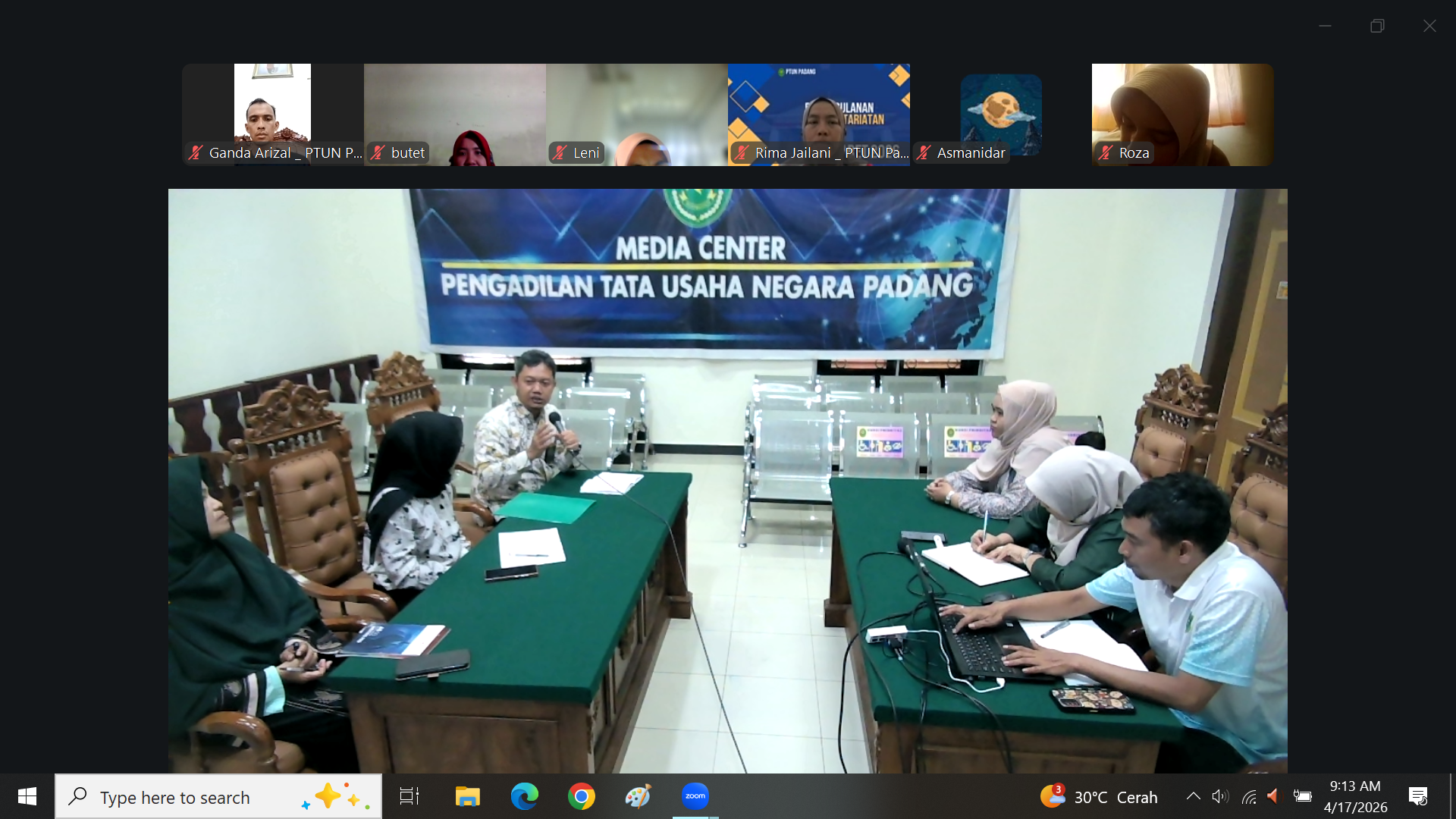 Kegiatan Monev TIK Triwulan I Tahun 2026