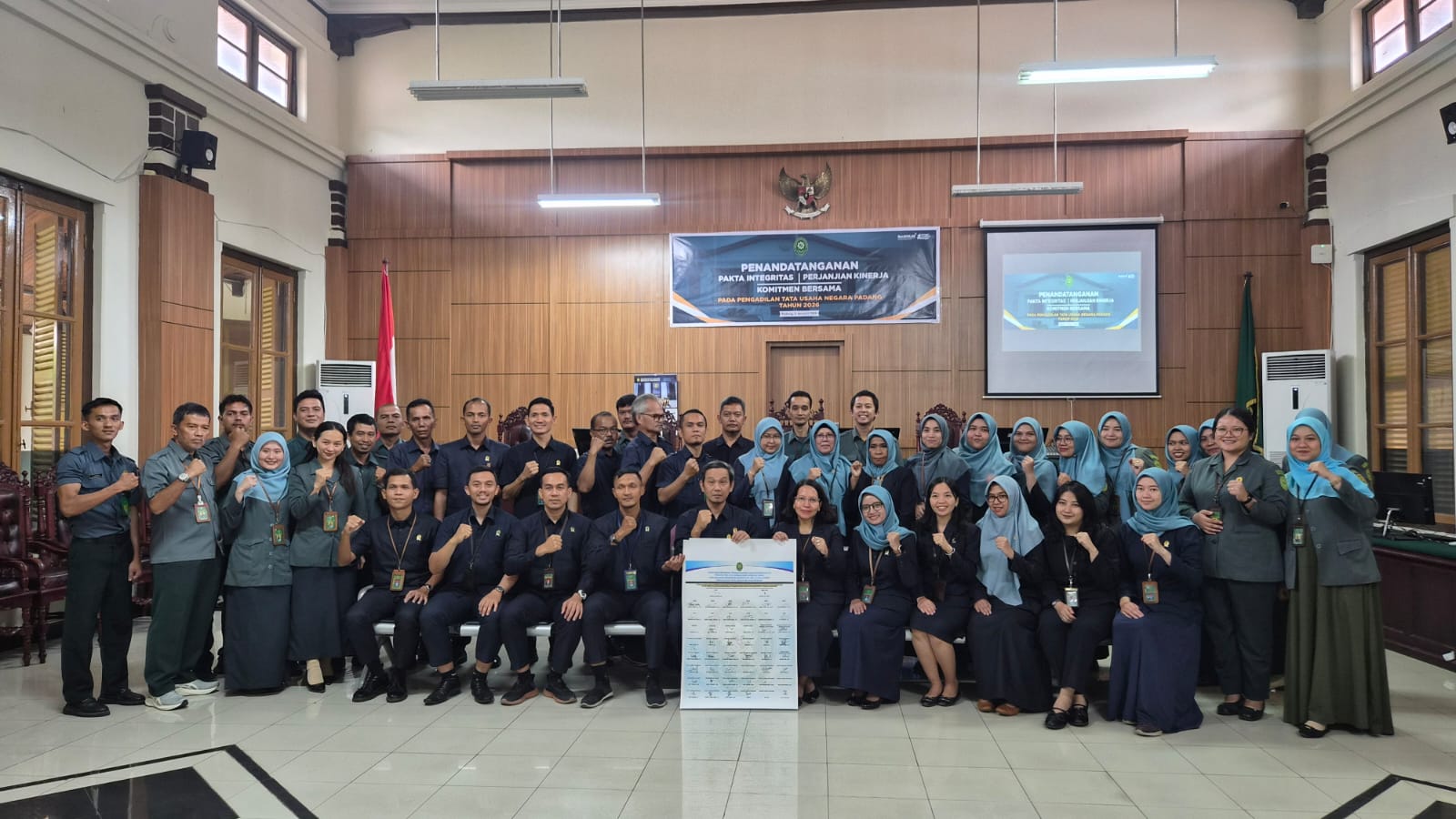 Acara Penandatanganan Pakta Integritas, Perjanjian Kinerja dan Komitmen Bersama Tahun 2026