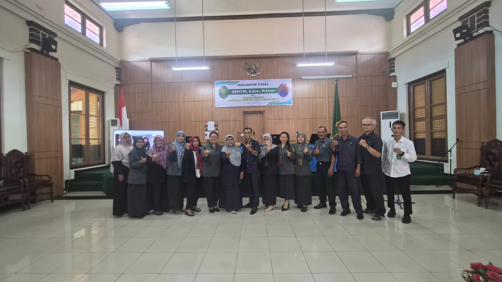 Pengantar Tugas Paitera Pengganti Pengadilan Tata Usaha Negara Padang
